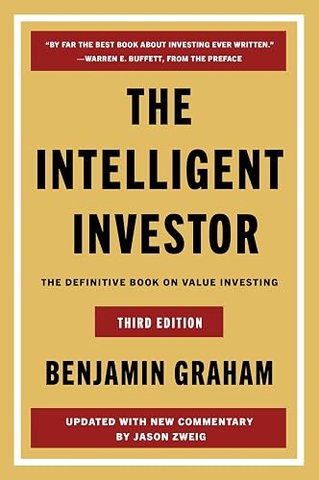 Cover of The Intelligent Investor, Third Edition, by Benjamin Graham with commentary by Jason Zweig